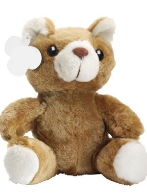 Stuffed teddy bear new, size 18 x 20 cm
