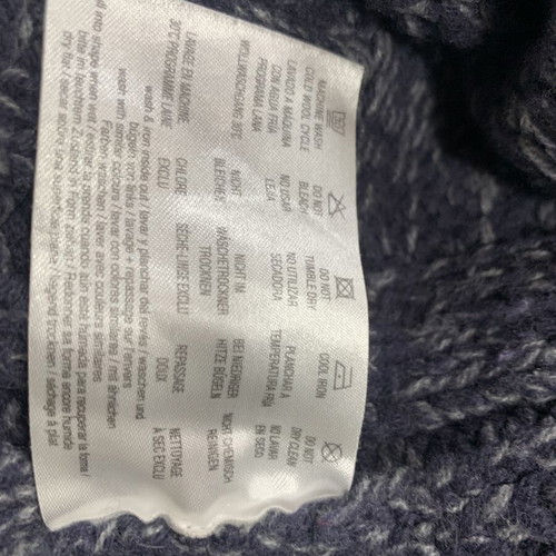 Eds knitted women's cardigan like new, gray and blue, size S