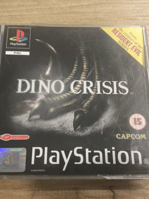 Dino Crisis PlayStation (PS1) like new, English version