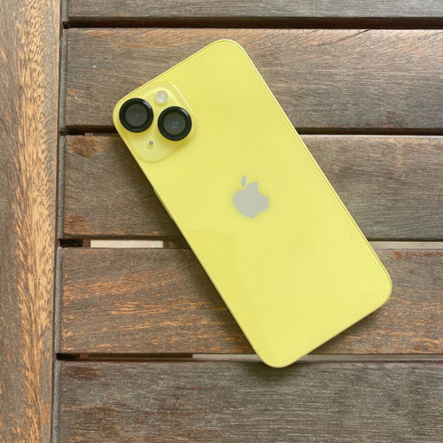 iPhone 14 like new, yellow, 128GB