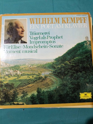 Wilhelm Kempff Ein Poet Am Klavier classical vinyl record