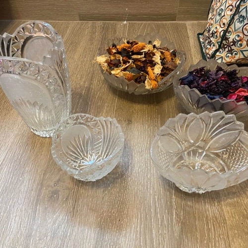 Crystal set like new