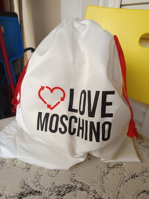 Love Moschino Backpack new, white