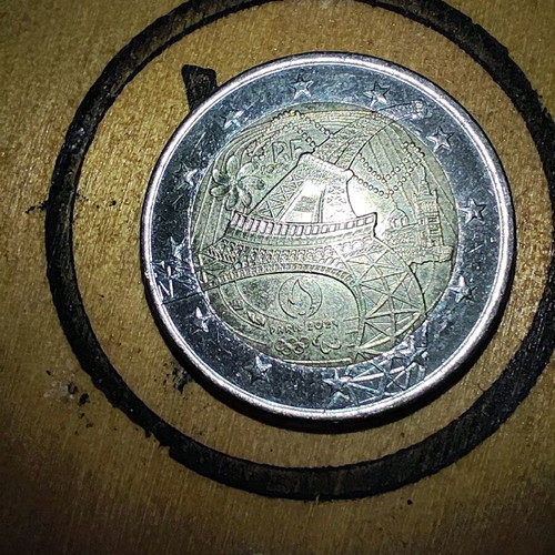 2€ Paris Olympic Games 2024 like new