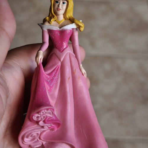 Disney Bullyland Princess Aurora figure used, 10cm tall