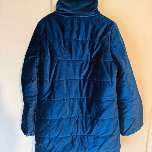 Velvet jacket like new, blue, size S