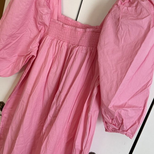 H&M dress like new, 100% cotton, pink