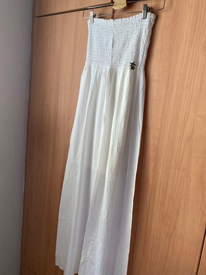 Lynne dress white strapless like new size S