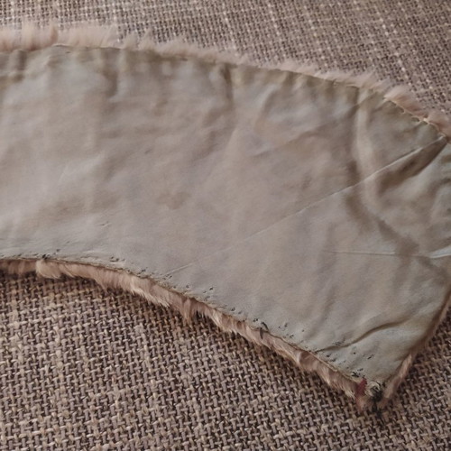 Fur yak collar used, made of real fur