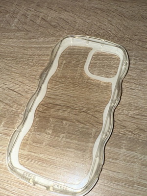 iPhone 12pro transparent case like new