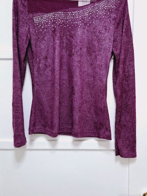Pullover S/M new, very soft, purple