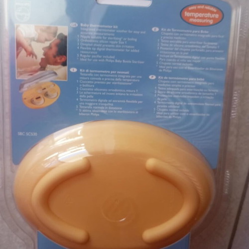 Philips baby digital thermometer set new