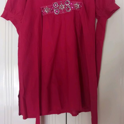 Fullah Sugah beach dress size L like new, pink