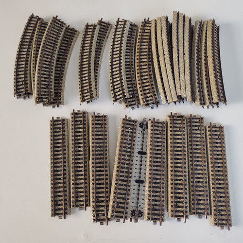 Marklin HO Model Train Tracks Used, Set of 36 Lines