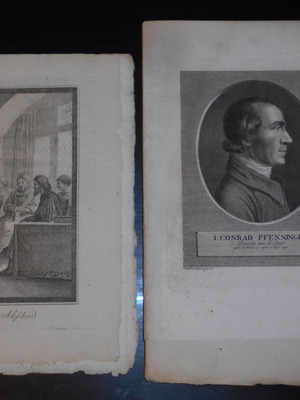 Βιβλία Heinrich Bullinger και Johann Conrad Pfenninger μεταχειρισμένα, 19ος αιώνας