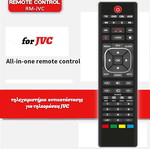 Remote control replacement for JVC TVs new