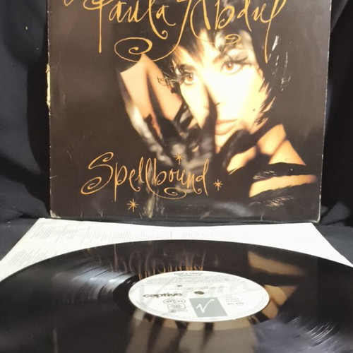 Paula Abdul Spellbound vinyl record used, pack of 2