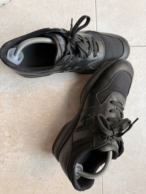 Hogan casual shoes used, size 43-43.5, black