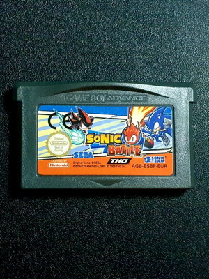Sonic Battle Nintendo Game Boy Advance used