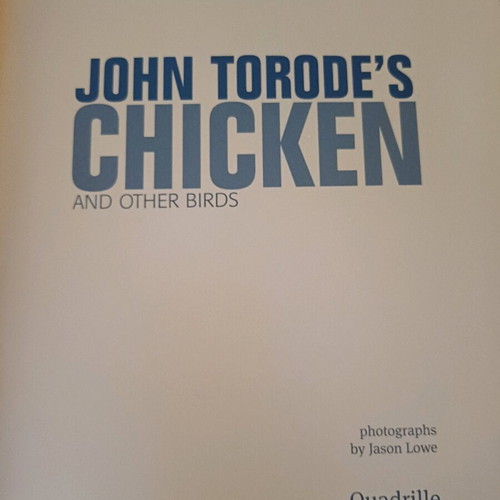 John Torode's Chicken and Other Birds book like new in English