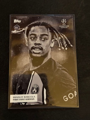 Bradley Barcola 2023-24 Topps Simplicidad RC Paris Saint-Germain