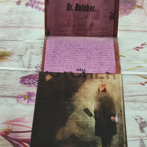 Doctor Butcher Digipack 2005 CD like new, metal