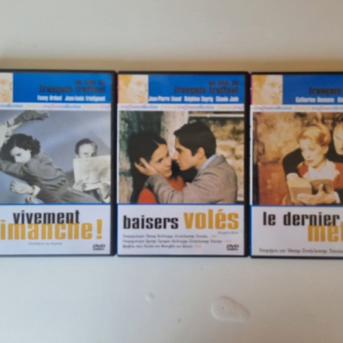 Francois Truffaut Collection Box Set DVD with 3 iconic films