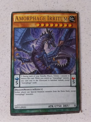 Yu-Gi-Oh! Amorphage Irritum SHVI-JP031 used card, 2 pcs