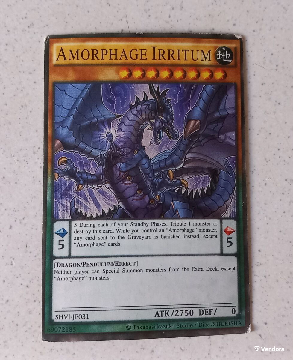 Yu-Gi-Oh! Amorphage Irritum SHVI-JP031… - € 1,00 - Vendora.cy