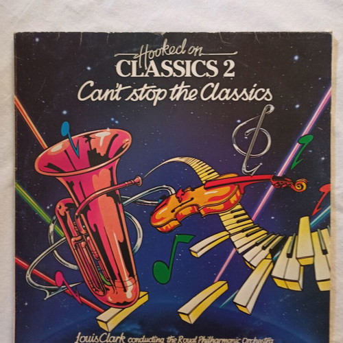 Hooked on classics 2 vinyl record used, classical music