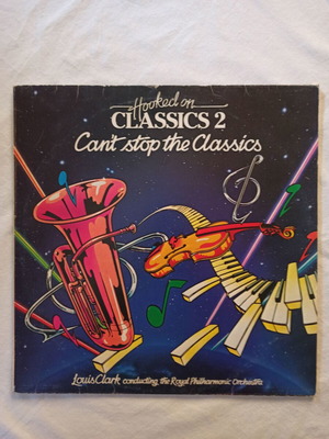 Hooked on classics 2 vinyl record used, classical music