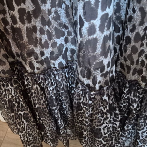 Gina Tricot Leopard Dress Medium Like New