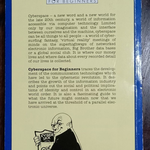 Cyber Space for Beginners book used, English