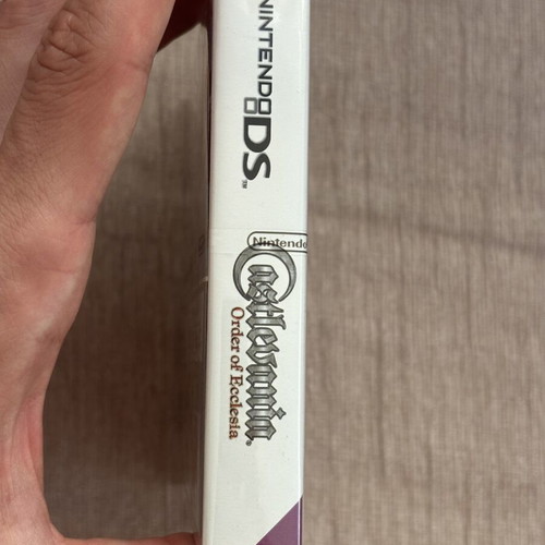 Castlevania Order of Ecclesia Nintendo DS game, sealed