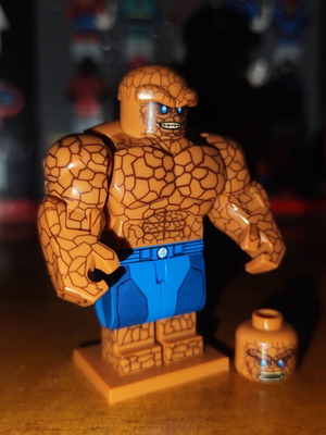 The Thing Ben Grimm Marvel Comics figure, comic accurate