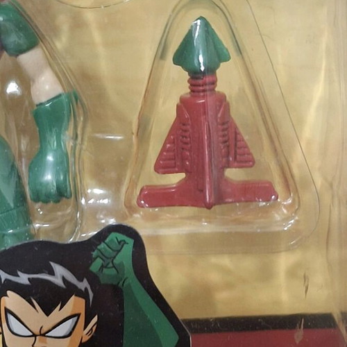 Teen Titans Robin & Starfire figure set Bandai 2003 new