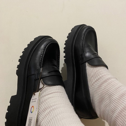 Loafers Vagabond Καινούργια Δερμάτινα Μαύρα νούμερο 40 ή 40,5