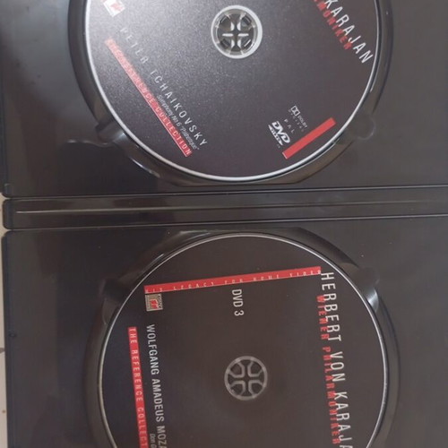 Herbert von Karajan Mozart and Tchaikovsky DVD set, classical music