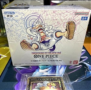 One piece booster box op-05 awakening of the new era(factory sealed)