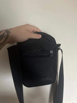 Polo bag like new, black