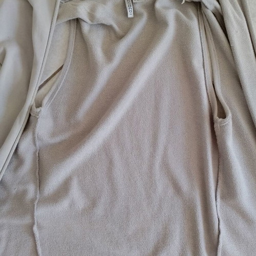 Cotton vest like new, casual gray kazaka, size M-L