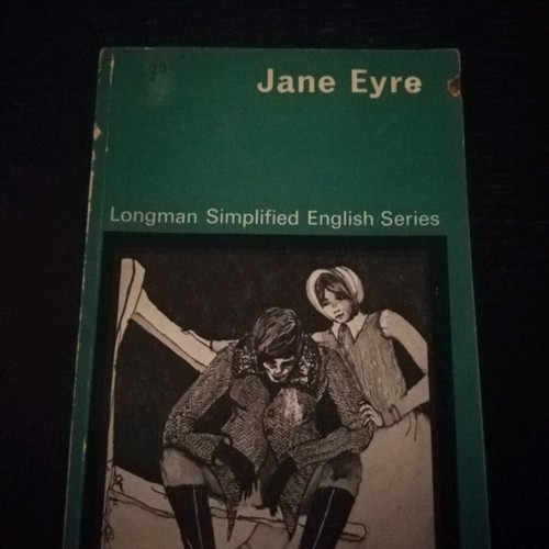 Jane Ayre book by Charlotte Bronte used, English language