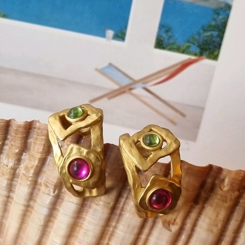 Vintage earrings used