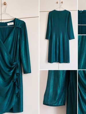 BSB dress like new, size 42, green