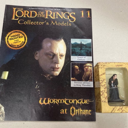 Eaglemoss Lord of the Rings 11 Wormtongue καινούργιο