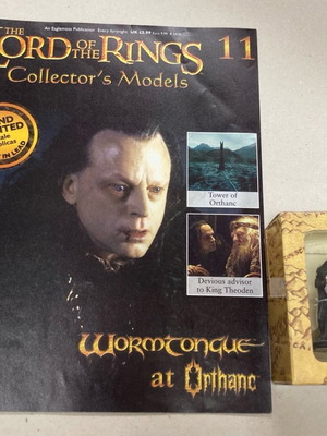 Eaglemoss Lord of the Rings 11 Wormtongue καινούργιο