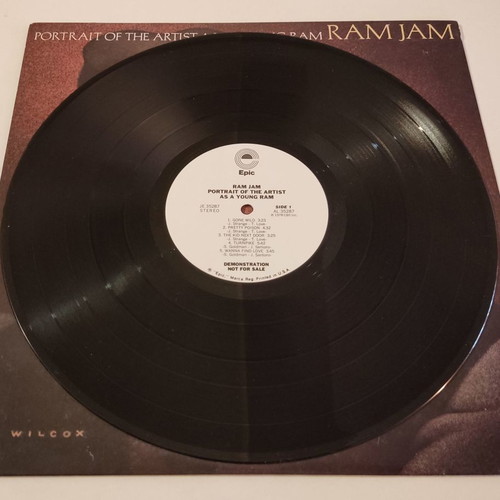 Vinyl LP Ram Jam Portrait Of The Artist As A Young Ram used, rock