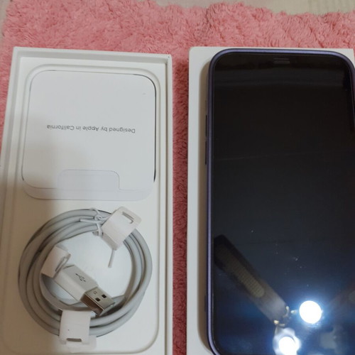 iPhone 12 64GB white used with speaker issue, battery 73%