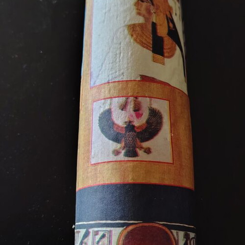 Egyptian papyrus painting on authentic papyrus paper