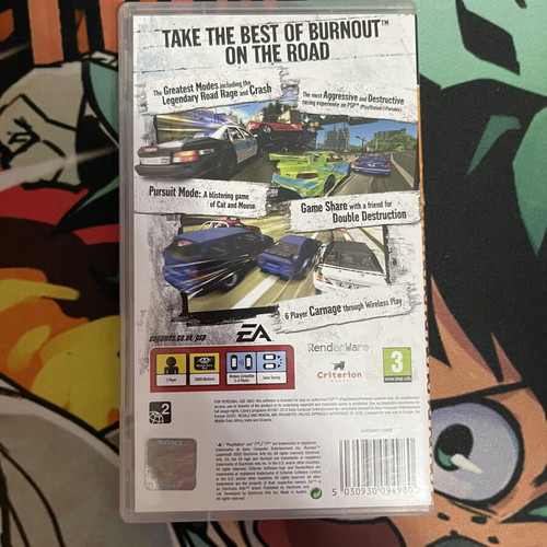 Burnout Legends PSP game